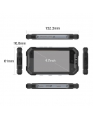 Blackview BV6000 4.7 inch Android 7.0 Octa Core 4500 mAh 3GB/32GB Violet Black