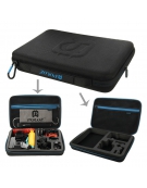 53 in 1 GoPro Accessoire Kit met oa. EVA hoes / case + borstband + Zuignap Houder 