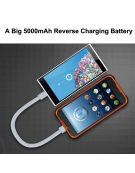 Blackview BV5000 5.0 inch Android 5.1 Quad Core 4780 mAh 2GB/16GB Violet Black