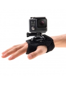 PULUZ 360 graden draaiend Glove Style Palm Strap Mount Band voor GoPro HERO4 Session /4 /3+ /3 /2 /1, Xiaomi Yi Sport Camera