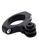 PULUZ Aluminium Fiets Handvat Adapter Bevestiging voor GoPro HERO 5 / 4/3 + / 3/2/1, Xiaoyi en vele andere merken (zwart)