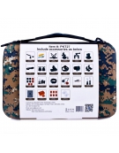 Gopro Accessoire set camo met 53 accessoires voor GoPro HERO 5 / 4 Sessie / 4 / 3+ / 3 / 2 / 1 / 