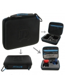 PULUZ 16 in 1 Accessoires Combo Kit heeft EVA hoes / case(borstband + Hoofdband + Zuignap Houder +etc ) voor GoPro 