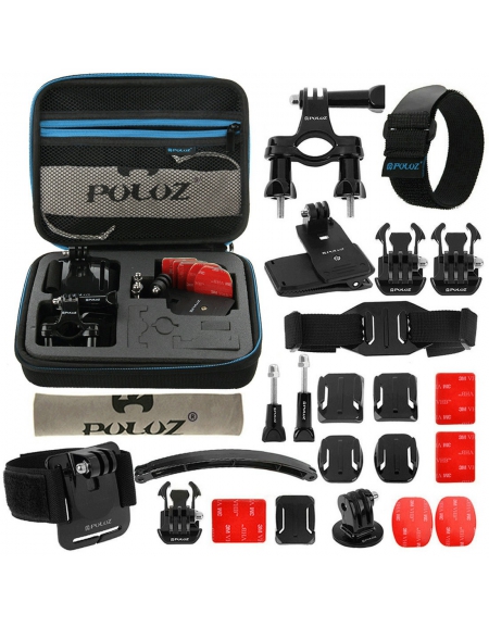 PULUZ 24 in 1 Fietshouder Accessoires Combo Kit 