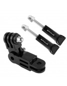 GoPro adapter met instelbare draaiarm voor GoPro Hero 5 / 4 / 3+ / 3 / 2 / 1