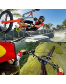 PULUZ 360 graden rotatie aluminium handgreep fiets adapter 