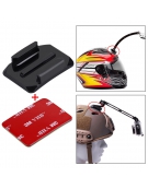 2 Puluz GoPro curved mounts + 2 zelfklevende bevestiging Stickers