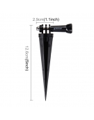 PULUZ Sandy Beach Bodem Tripod Mount Met Adapter & Schroeven 