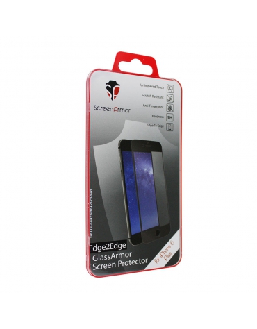 ScreenArmor - Apple iPhone 6 Plus - Edge2Edge GlassArmor Black