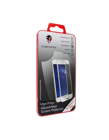ScreenArmor - Apple iPhone 6 Plus - Edge2Edge GlassArmor White