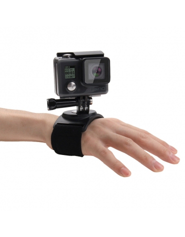 Puluz Uitschuifbare Selfie Stick / Monopod voor GoPro Hero 4 / 3+ / 3 / 2 / 1 en Smartphones, Lengte: 40-120cm (zwart)
