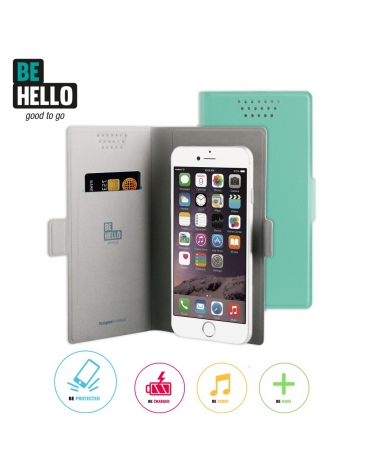 BeHello Universal Book Case Sticky Magnet Size XL Green