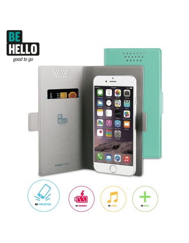 BeHello Universal Book Case Sticky Magnet Size XXL Green