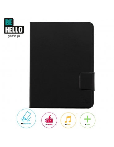 BeHello Samsung Galaxy Tab 4 10.1 Stand Case Black