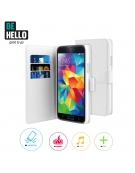 BeHello Samsung Galaxy S5 / S5 Neo Wallet Case White