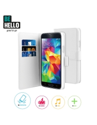 BeHello Samsung Galaxy S5 / S5 Neo Wallet Case White