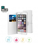BeHello iPhone 6 Plus / 6S Plus Wallet Case White