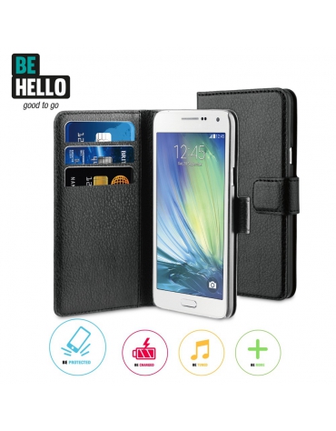 BeHello Samsung Galaxy A5 Wallet Case Black