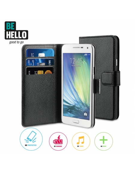 BeHello Samsung Galaxy A5 Wallet Case Black