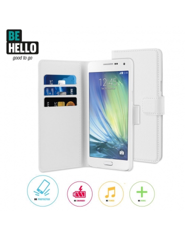 BeHello Samsung Galaxy A5 Wallet Case White