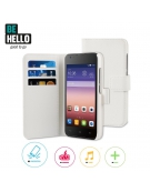 BeHello Huawei Ascend Y550 Wallet Case White