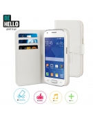 BeHello Samsung Galaxy Ace 4 Wallet Case White