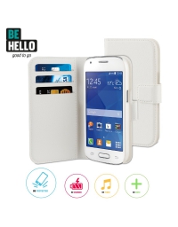 BeHello Samsung Galaxy Ace 4 Wallet Case White