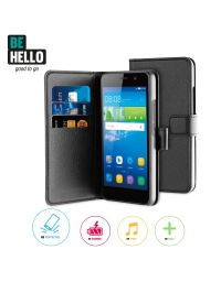 BeHello Huawei Ascend Y6 Wallet Case Black