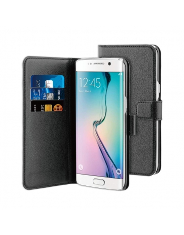 BeHello Samsung Galaxy S6 Edge Plus Wallet Case Black