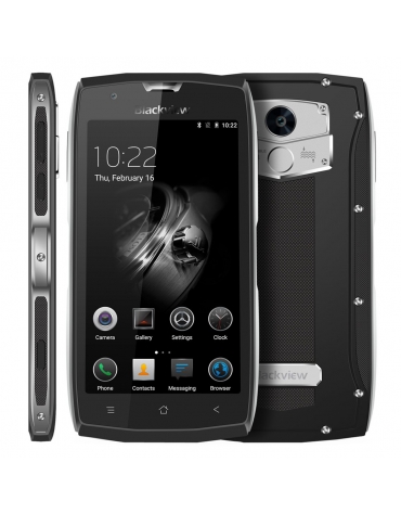 Blackview BV7000 5 inch Android 7.0 Octa Core 3500 mAh 2GB/16GB Black / Silver