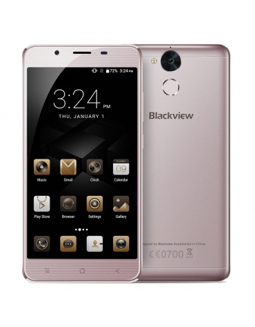Blackview P2 Lite, 5.0 inch, Android 7.0, Octa Core, 6000mAh, 3GB / 32GB Mocha Grey